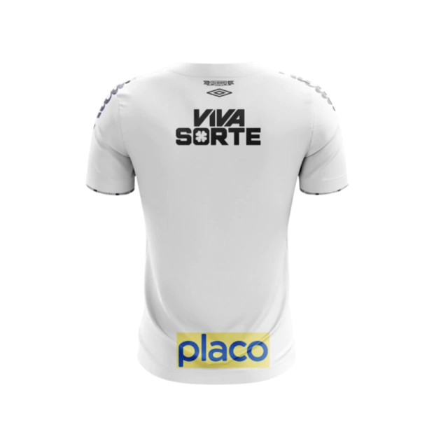 Camisa Santos I 24/25 - Torcedor Umbro Masculina - Todos os Patrocínios